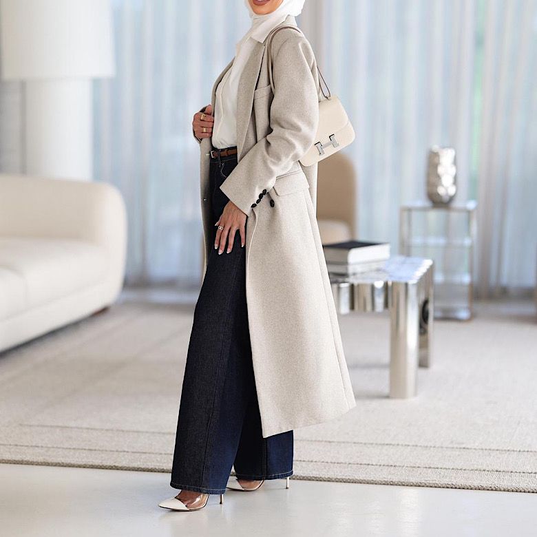Long winter jacket